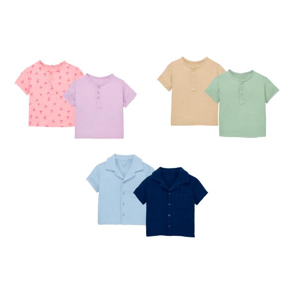 LILY & DAN(R) 				T-shirt en mousseline, 2 pcs