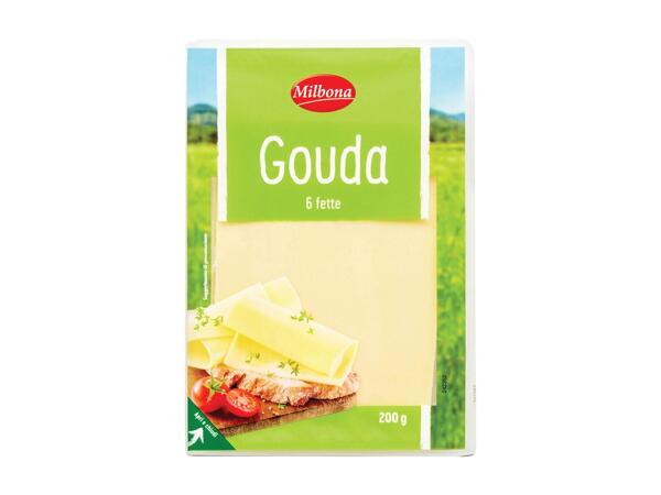 Sliced Gouda