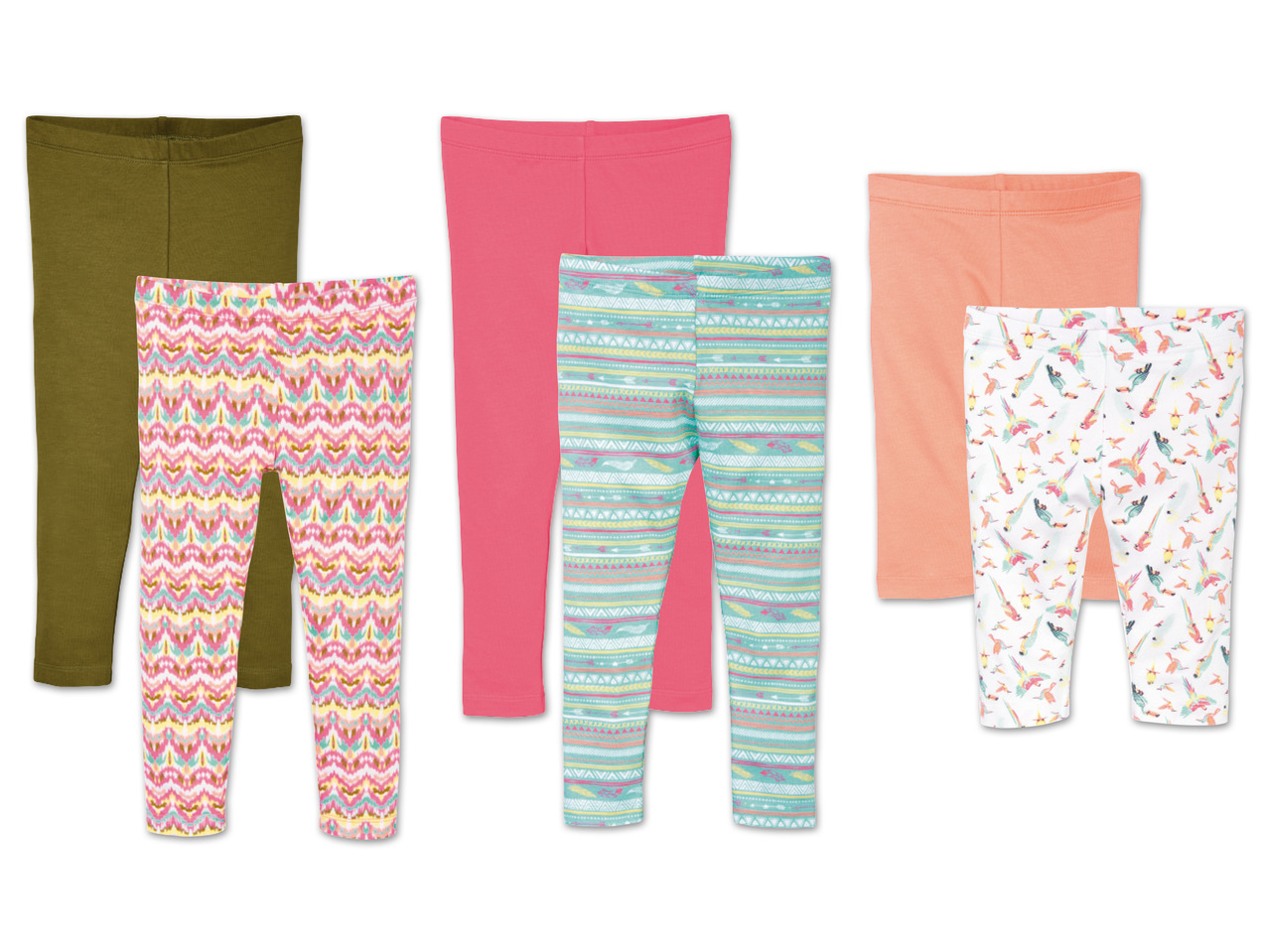 LUPILU(R) Kleinkinder Mädchen Leggings, 2 Stück1