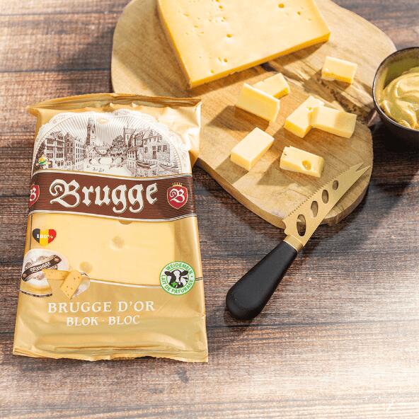 BRUGGE(R) 				Käse am Stück
