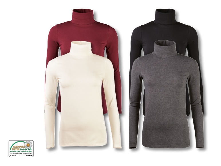 Sous-pulls à col roulé, lot de 2