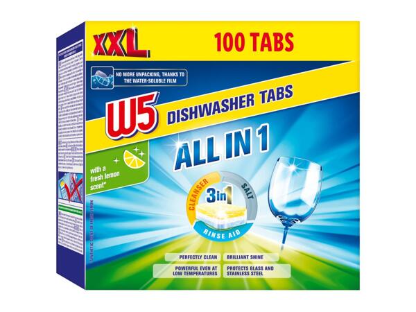 All in One Lemon Dishwasher Tabs