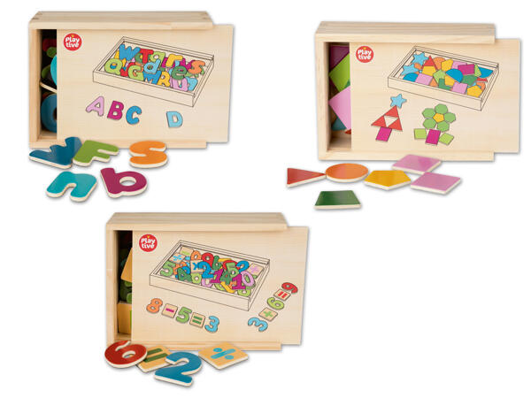 Holzmagnet-Set