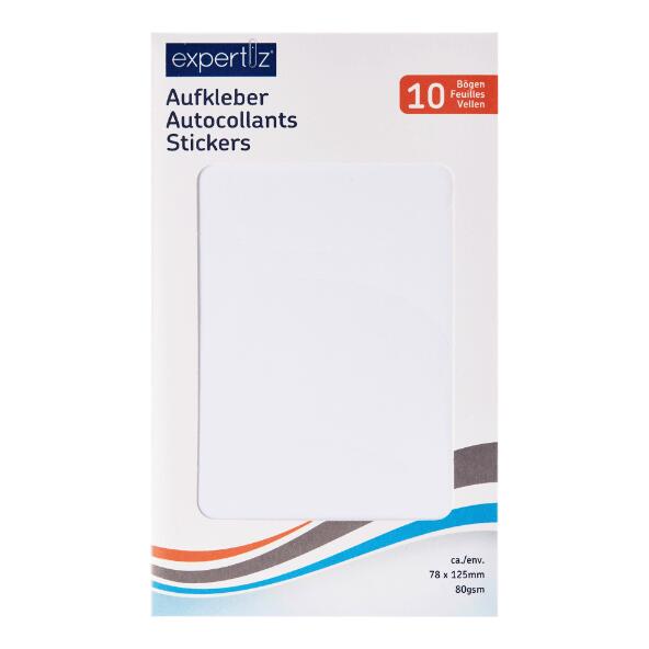 EXPERTIZ(R) 				Aufkleber, 10 Blatt