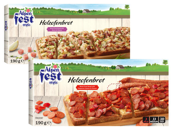 Holzofenbrot belegt