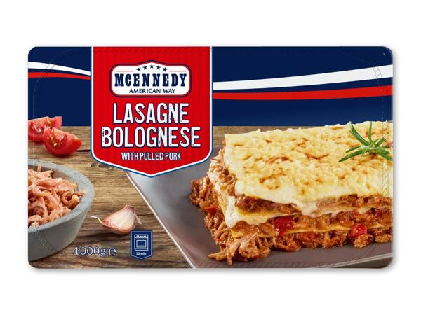 MCENNEDY Lasagne med pulled pork