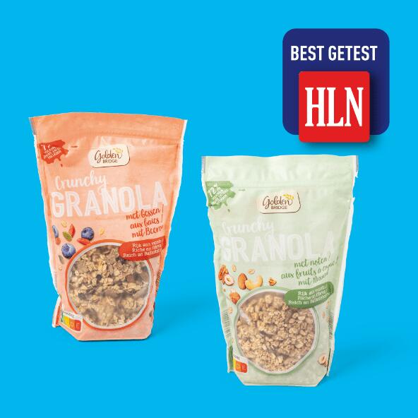 GOLDEN BRIDGE(R) Crunchy granola