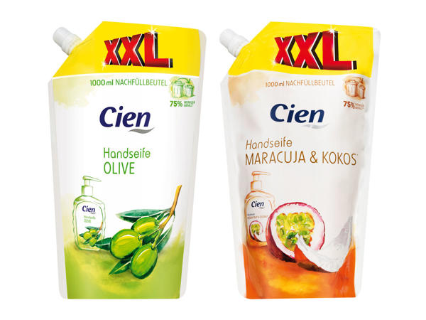 CIEN Handseife im Nachfüllpack 1 Liter + 0,25 Liter gratis