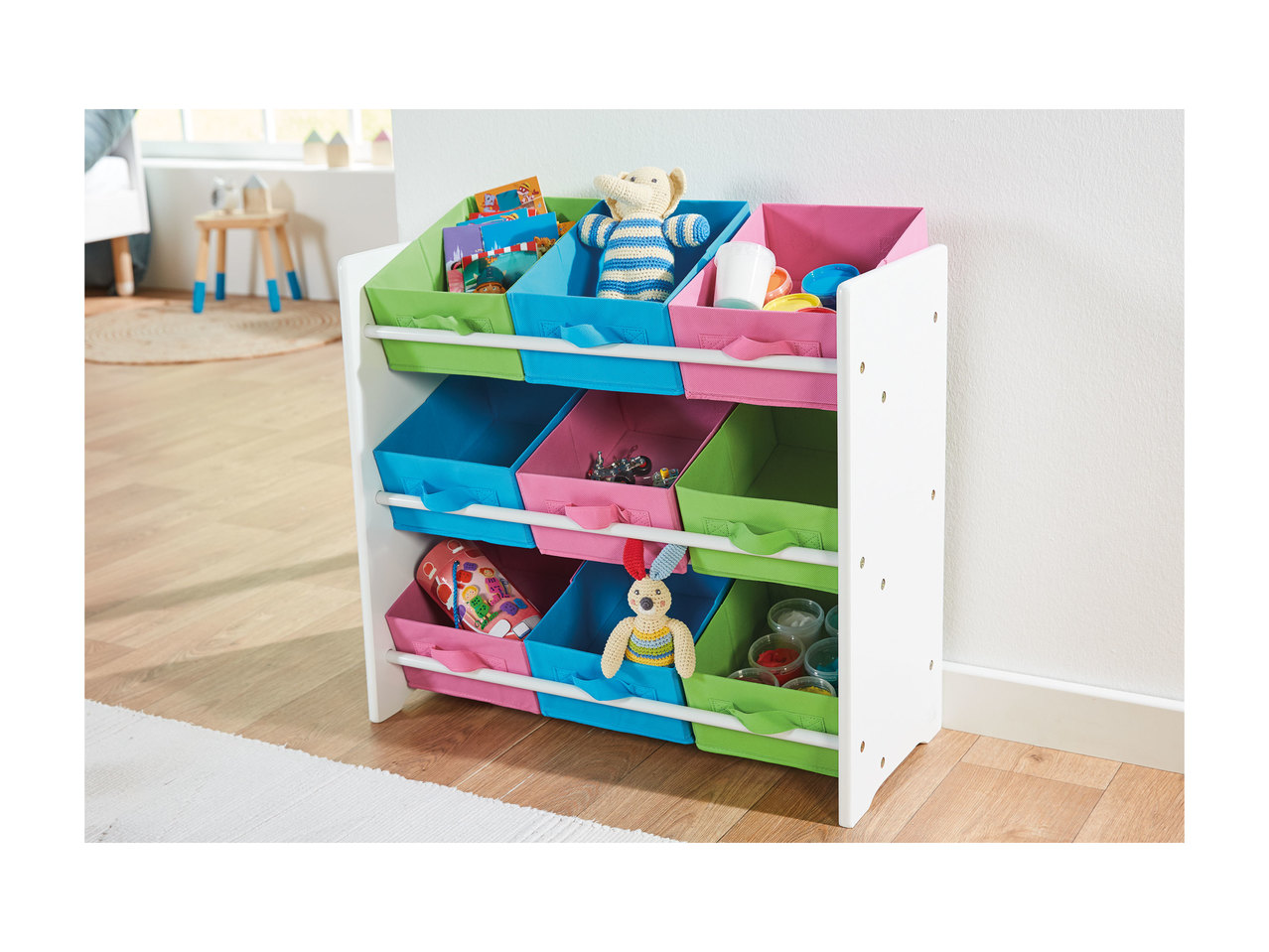 Livarno Living Kids' Storage Shelves1