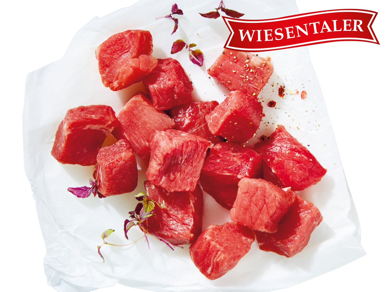 WIESENTALER Frisches österreichisches Rindsgulaschfleisch