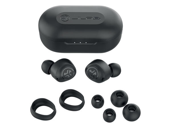 Wireless Headphones with Charging Case black or white