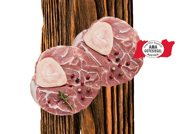 Frisches Kalbs-Ossobuco aus Tirol