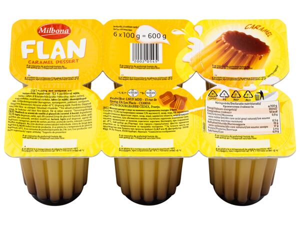 Flan caramelo