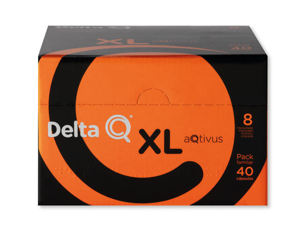 Delta Q(R) Cápsulas de Café Pack XL Aqtivus