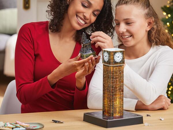 3D Famous Building Puzzles