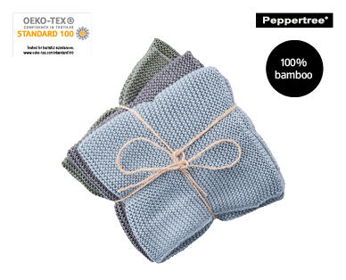 Reusable Bamboo Dish Cloths 3pk