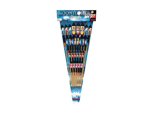 Assortiment de fusées "Moonflower", 27 pièces (seulement dans filiales sélectionnées)