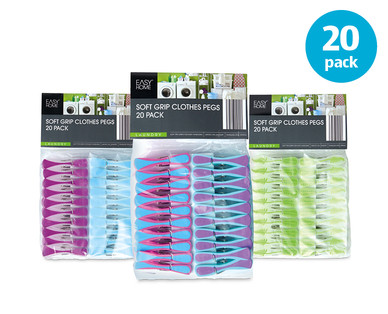 Soft Grip Clothes Pegs