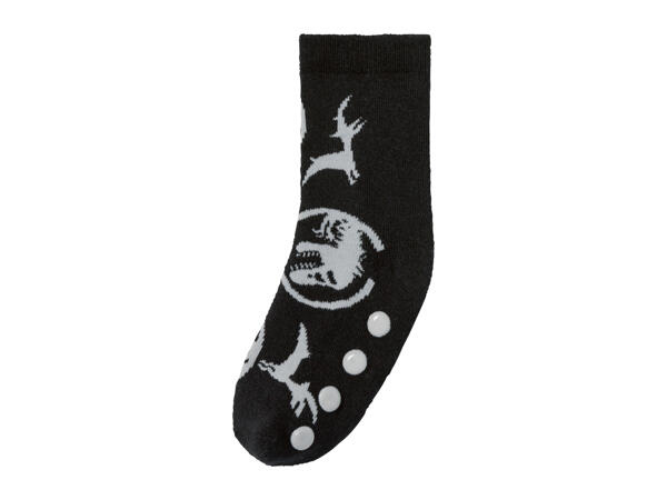 Kids' Character Slipper Socks - 2 pairs