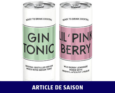 GIN TONIC/LIL' PINK BERRY