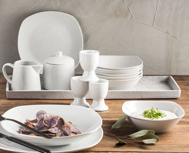 CROFTON Porzellan-Starter-Set, 62-teilig