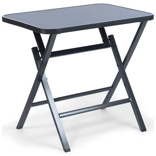 BELAVI Table pliante en aluminium