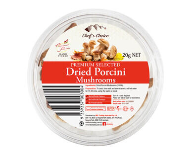Dried Mushrooms 20g-55g
