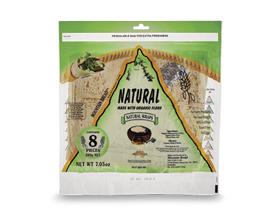 Mountain Bread Natural 8pk/200g