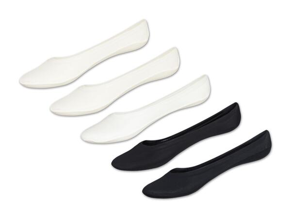 Damen Füßlinge, 5 Paar
