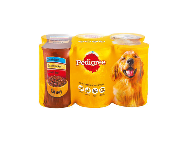 Meaty Dog Food in Gravy