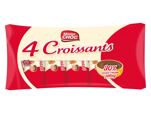 MISTER CHOC 4 Croissants