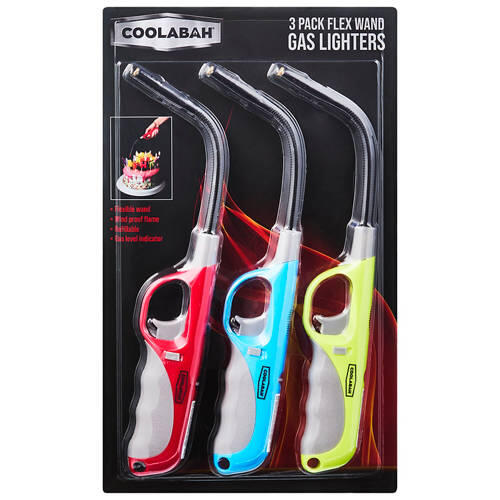 Gas Lighter 3 Pack