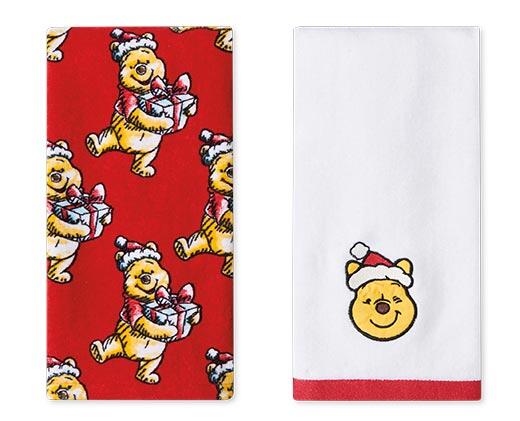 Disney 2 Pack Holiday Hand Towel