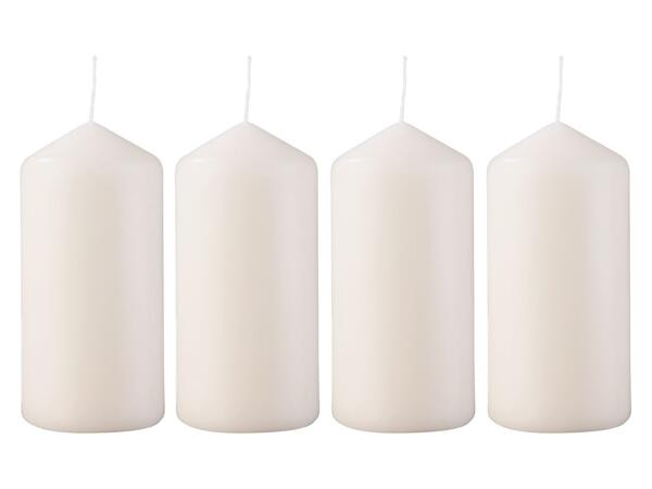 Christmas Pillar Candles, 2, 4 or 6 pieces