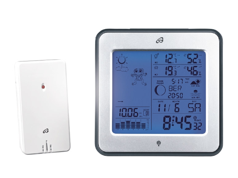 AURIOL Radio-Controlled Weather Station