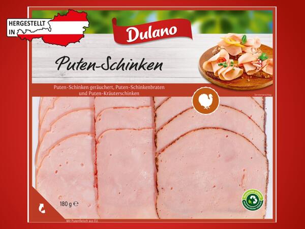 Putenschinkenaufschnitt