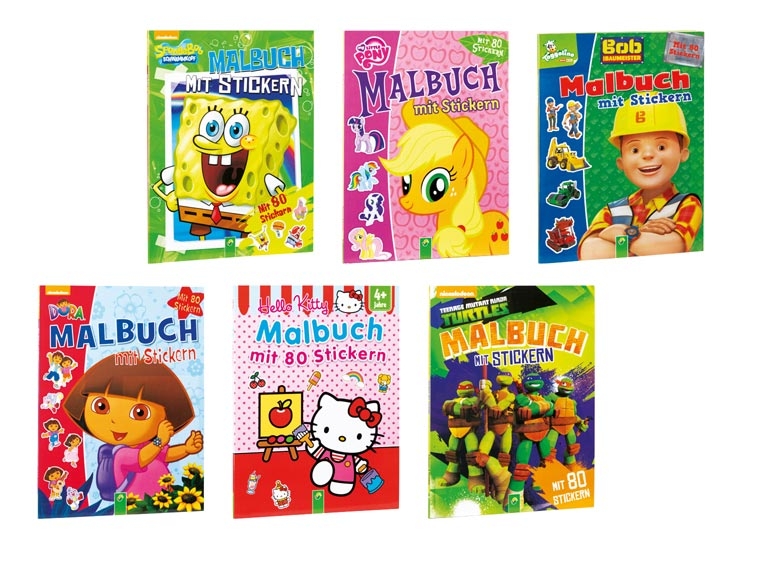 Livre de coloriage ***Cet article est disponible uniquement en Suisse alémanique.***