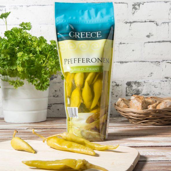 Milde grønne pebre