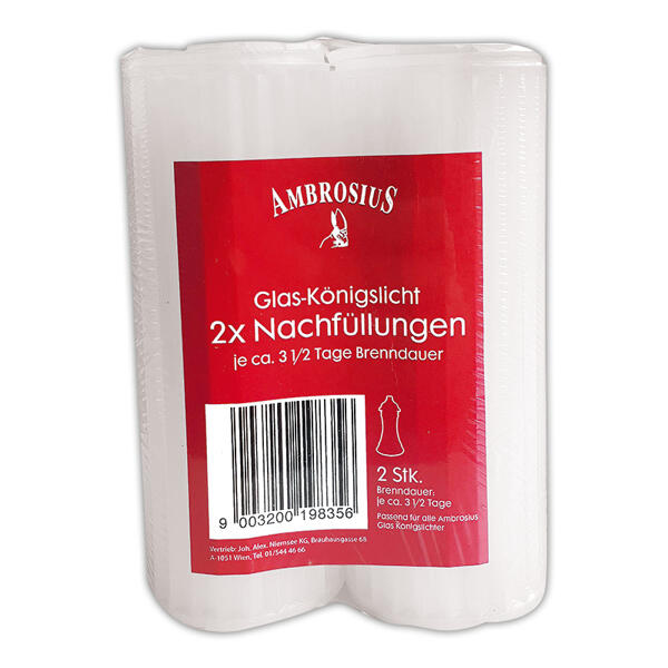 Glas-Königslicht Nachfüllung