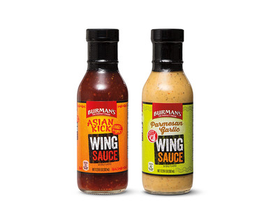 Burman's Asian Kick or Parmesan Garlic Wing Sauce