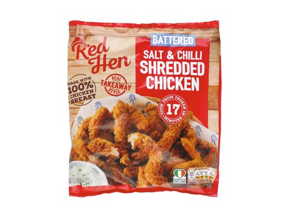 Battered Shredded Chicken