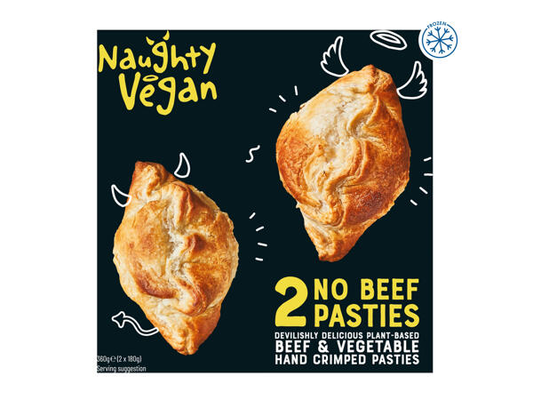 Naughty Vegan 2 Pasties