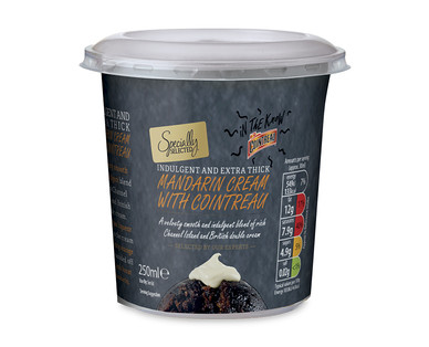 Specially Selected Mandarin Cream with Cointreau
