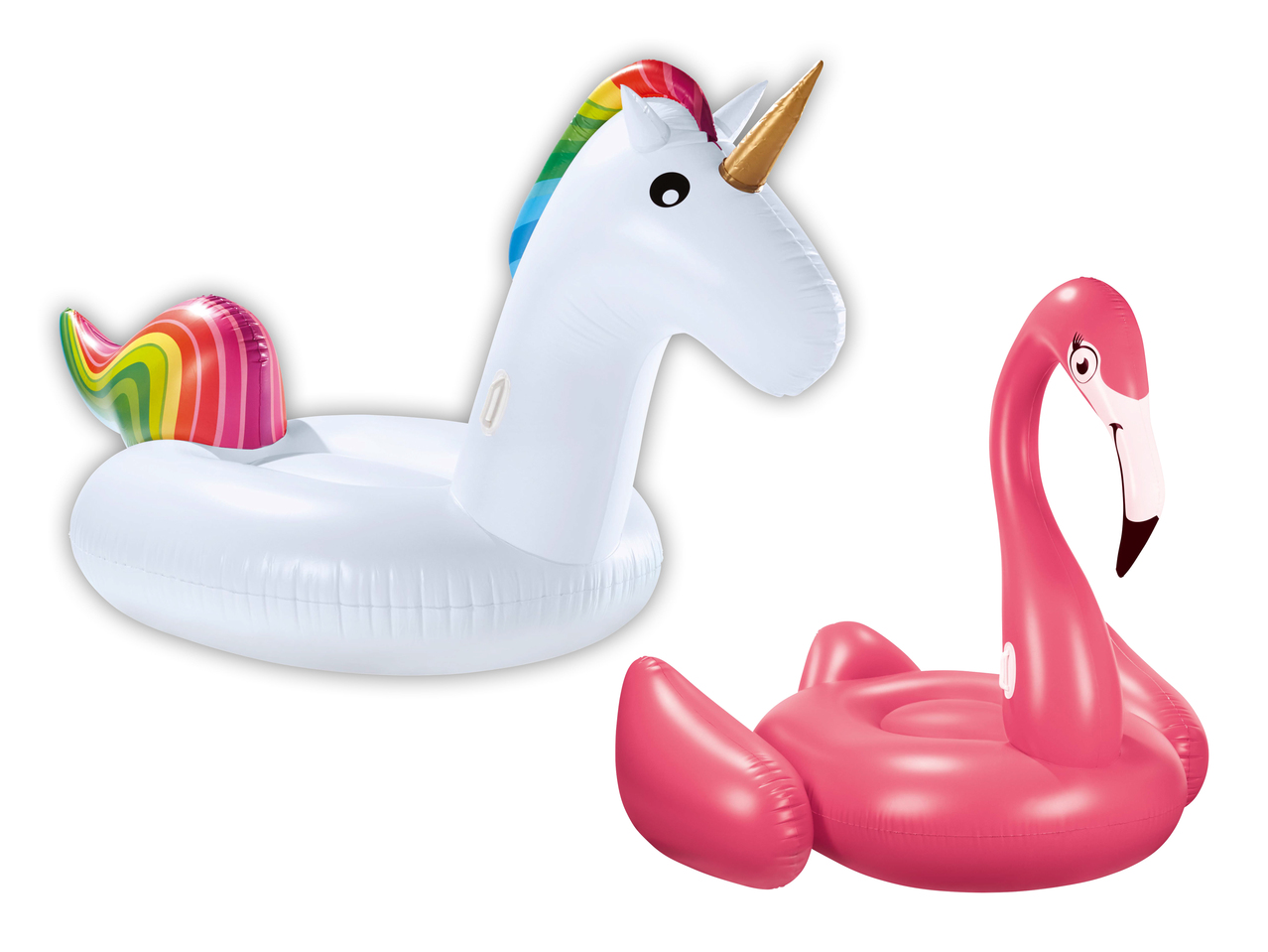 Licorne/ flamant rose gonflable