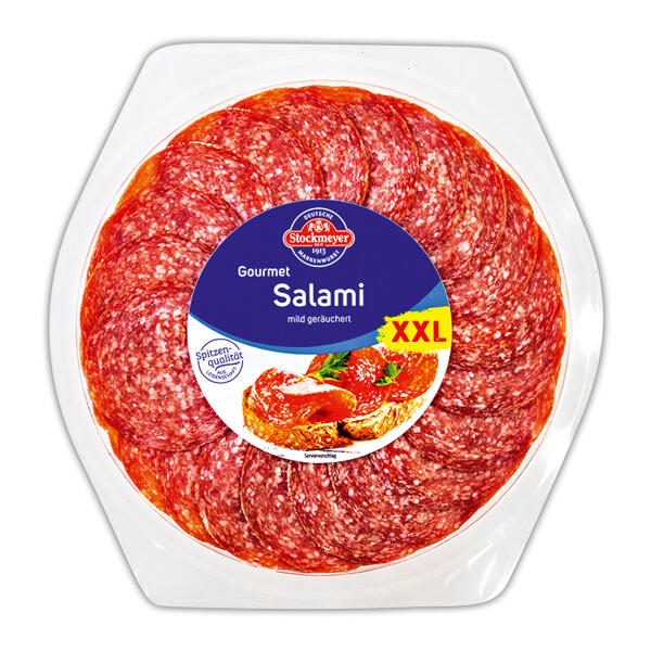 XXL Salami im Teller