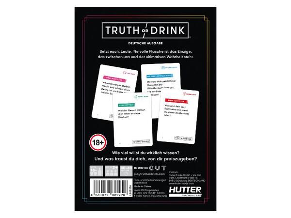 Párty hra "Truth or Drink"