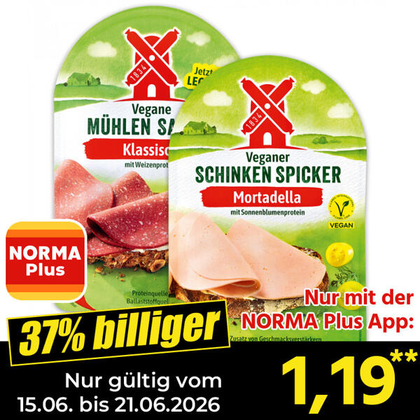 Veganer Aufschnitt