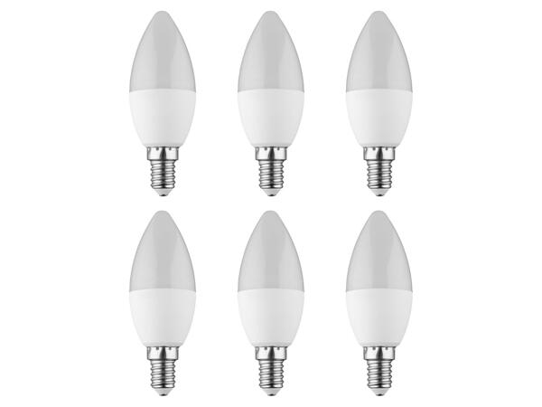 LED light bulbs, 6 pieces