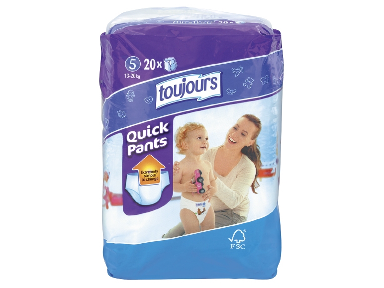 TOUJOURS Junior Big Pants or Junior Active Plus Pants