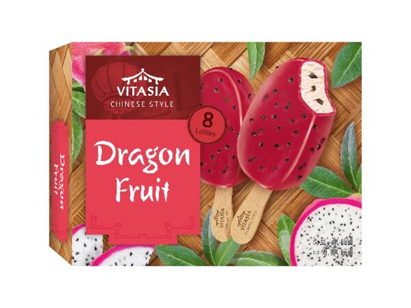 Mini Dragon Fruit Ice Creams
